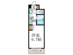 ＣＯＲＥ竹園の物件間取画像